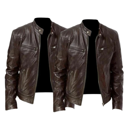 Chaqueta de Cuero Legítimo - OFERTA 2X1