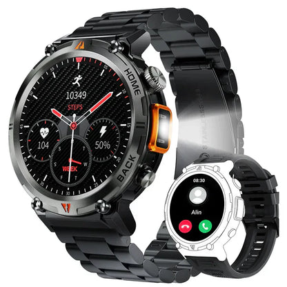 Reloj Inteligente Smart Watch EIGIIS KE3 + Audifonos Inalambricos de Regalo